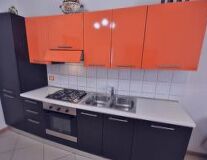 indoor, sink, wall, countertop, home appliance, kitchen, floor, cabinetry, gas stove, oven